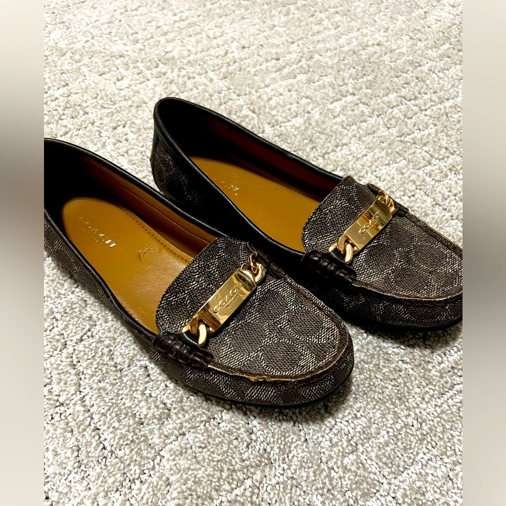 Coach Mona Driver Flats